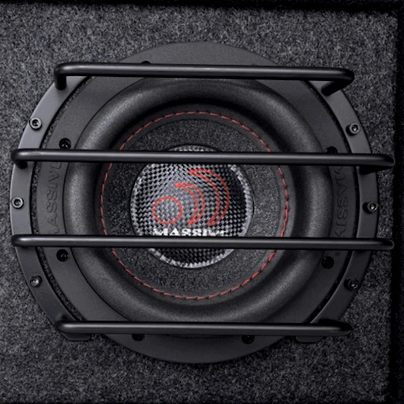 Massive Audio - GRILL6 - 6.5" Deep Anodized Steel Protective Subwoofer Grill image 2