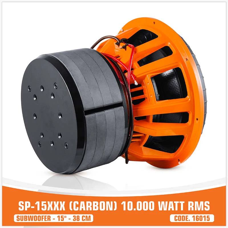 SP Audio - SP 15XXX - CARBON FIBERS SUBWOOFER 15" 10,000w RMS image 1