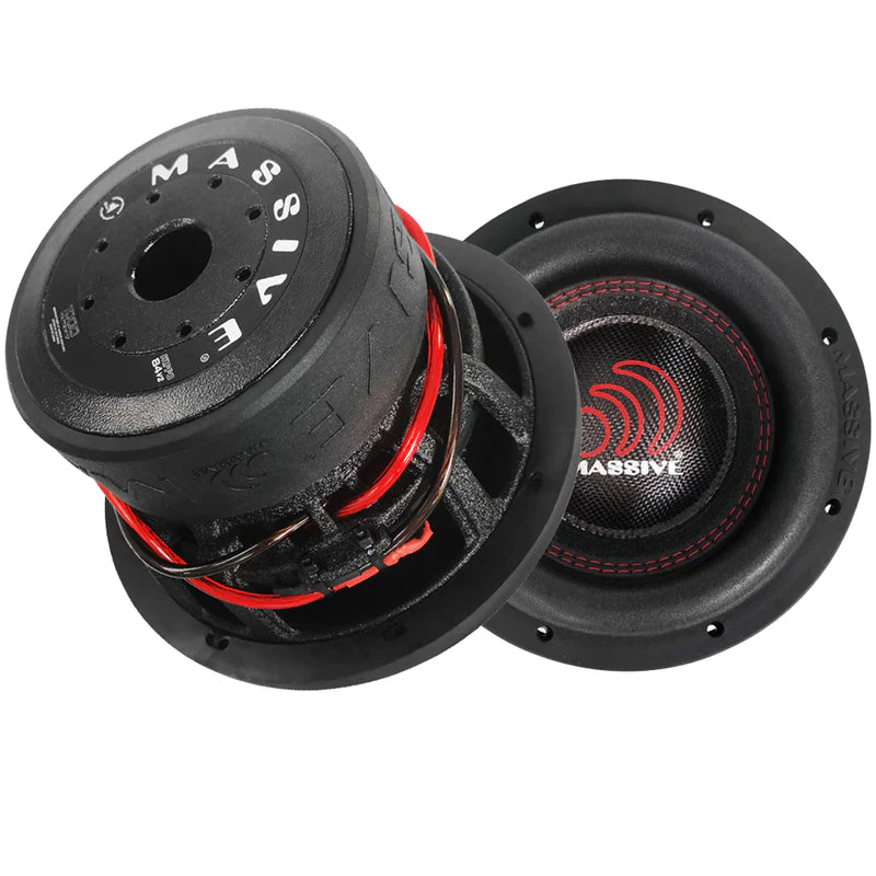 Masssive Audio - HIPPO84V2 - 8" 500 Watts RMS Dual 4 Ohm Subwoofer image 3