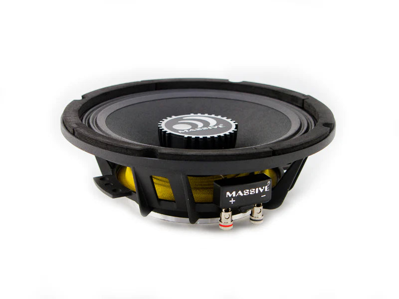 Massive Audio -M8S - 8" 140 Watt 4 Ohm Mid-Range Shallow Mount Speaker image 3