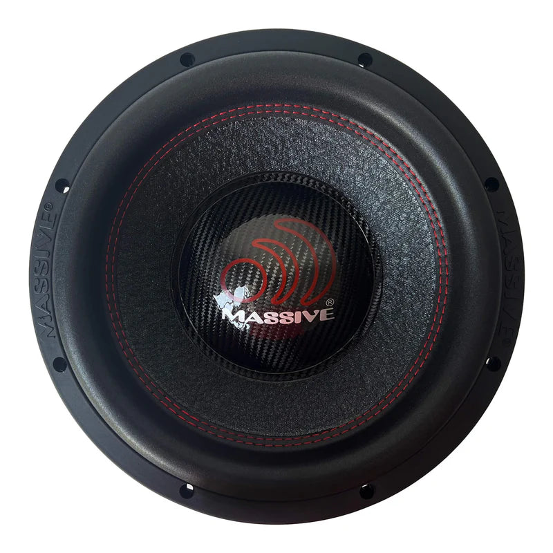 Massive Audio - H124XR - 12" 3000 Watts RMS Dual 4 Ohm 4" V.C. Mega 70 L image 1
