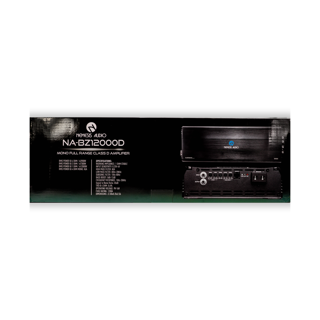 Nemesis Audio - Class D Monoblock Car Amplifier 12000 Watts @ 1-Ohm image 5