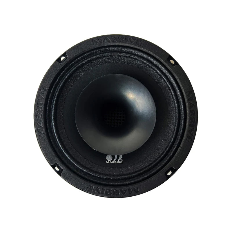 Massive Audio -P65Z - 6.5" 4 Ohm Mid-Bass Coaxial Speaker 120w rms image 0
