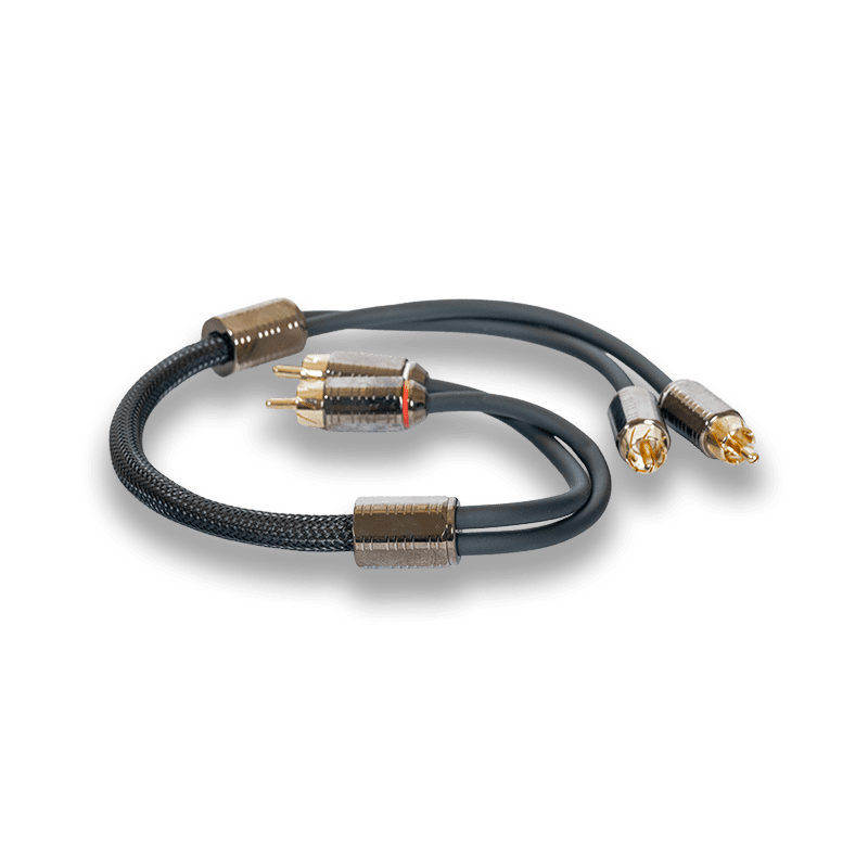 Nemesis Audio | NM-RCA1.5 | 1.5ft | 2CH Triple Shielded RCA Cable