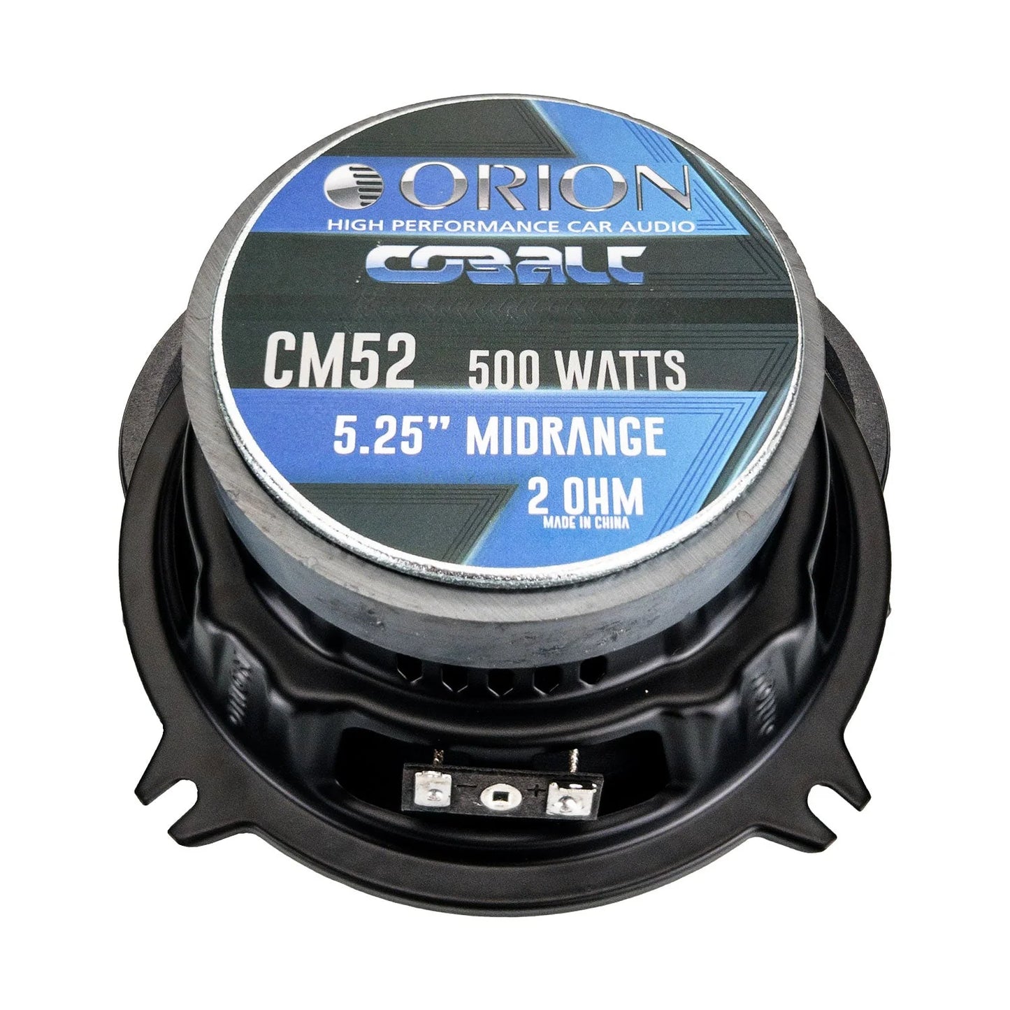 Orion - CM52 - 5.25 Inch 2 Ohm Midrange Speaker 125 Watts RMS