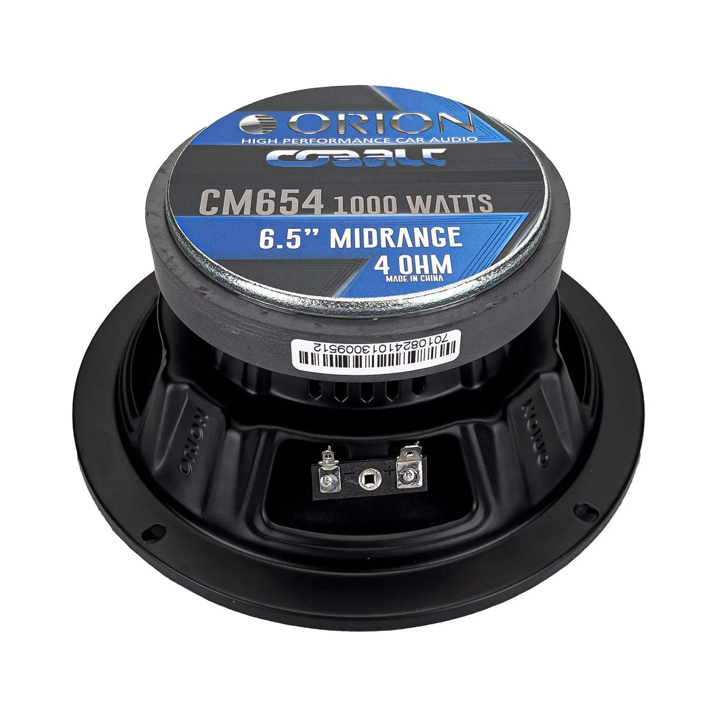 Orion - CM654 - 6.5 Inch 4 Ohm Midrange Speaker 250 Watts RMS