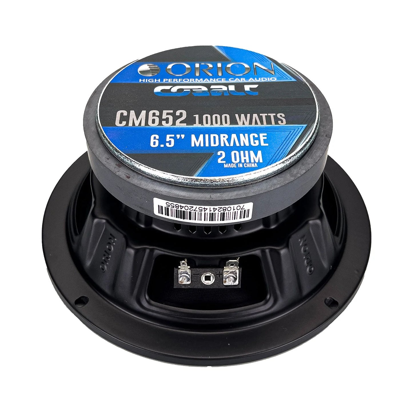 Orion - CM652 - 6.5 Inch 2 Ohm Midrange Speaker 250 Watts RMS