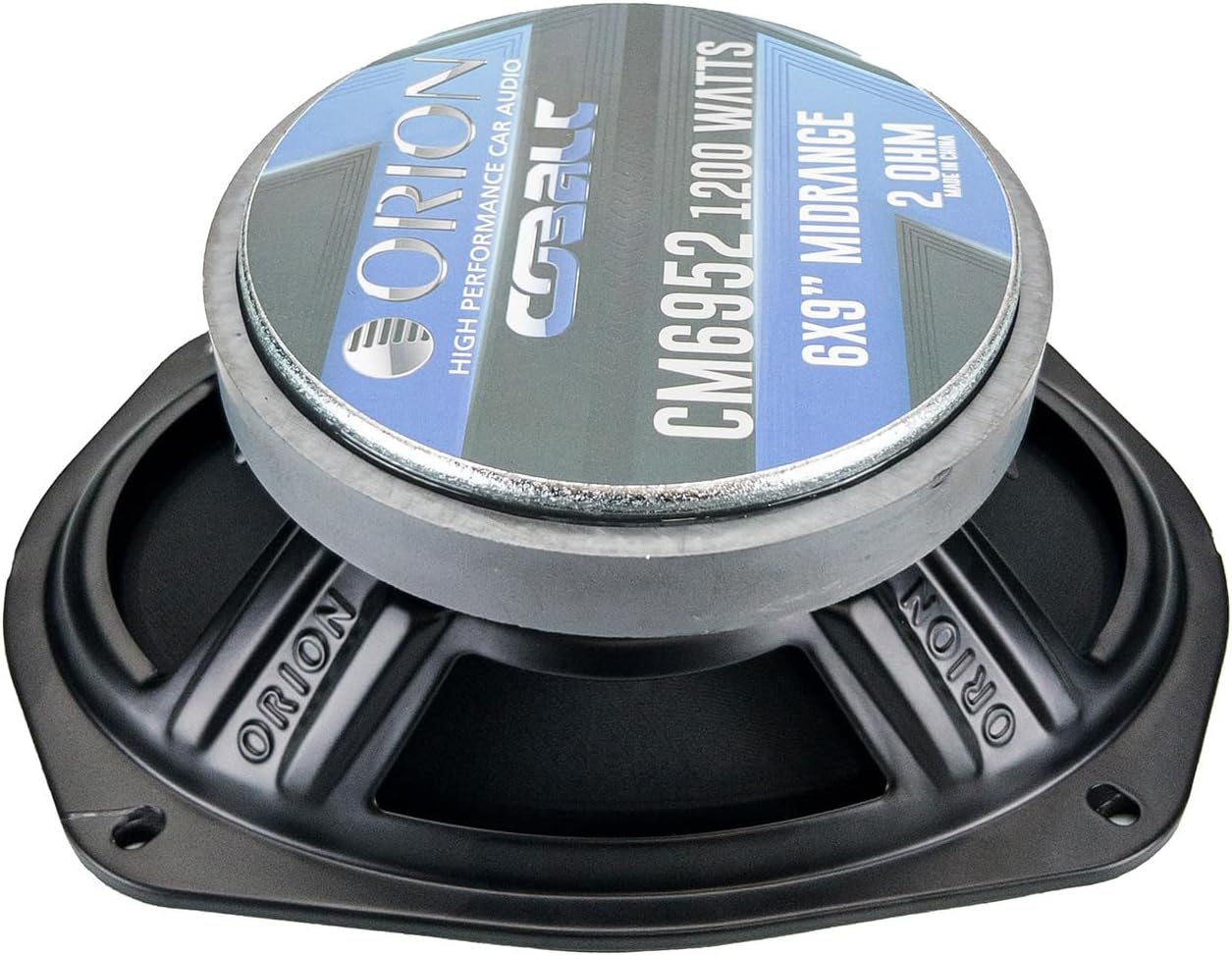 Orion - CM6952 - 6x9 Inch 2 Ohm Midrange Speaker 300 Watts RMS