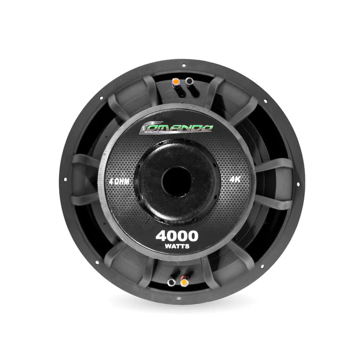 Comando - COMANDO 4K | 15'' 4000W MAX. | DUAL 4Ω Subwoofer