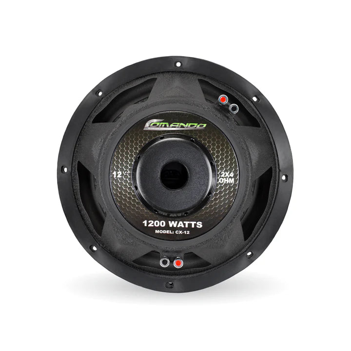 Comando - CX-12 | 12'' 1200W MAX. | DUAL 4Ω Subwoofer
