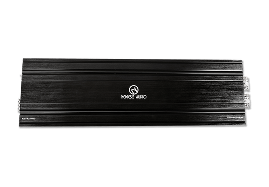 NA-FR25000D | 1-channel full-range Class D amp with 25,000W RMS @1-Ohm. Built for extreme car audio performance.
