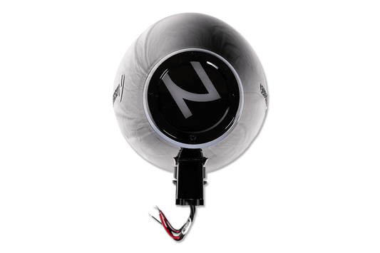 Nemesis Audio - WAKE-8 - 8″ marine (boat) tower speakers, 500W RMS / 1000W peak. RGB lighting and horn-loaded driver.