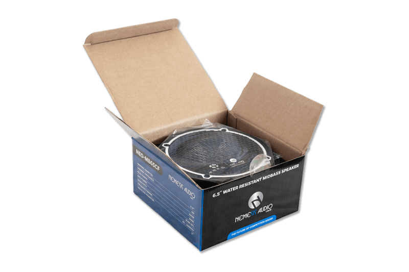 Nemesis Audio - NEO-MB65CF 6.5″ Water Resistant Neodymium Midbass Speaker – 600W Max