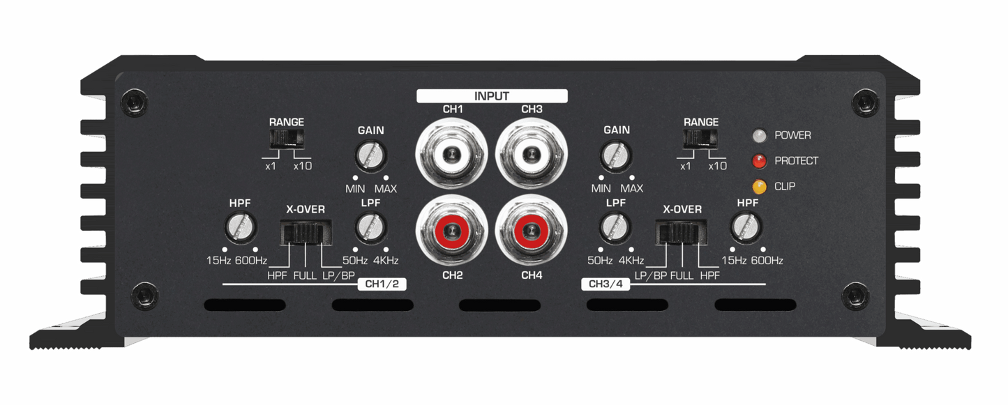 Nemesis Audio - NA-2500X4D - 2500W MAX / 1350W RMS 4CH AMP