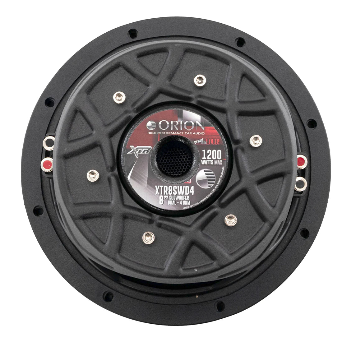 Orion - XTR8SWD4 - 8" 300w Rms/1200w Max Shallow Subwoofer Dual 4 Ohm