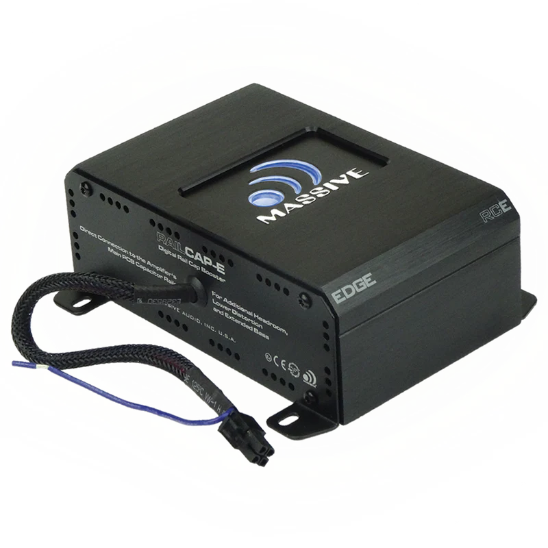 Massive Audio - RAILCAP E - Nano Edge Series 4 Farad Molex Lightning Capacitor image 0