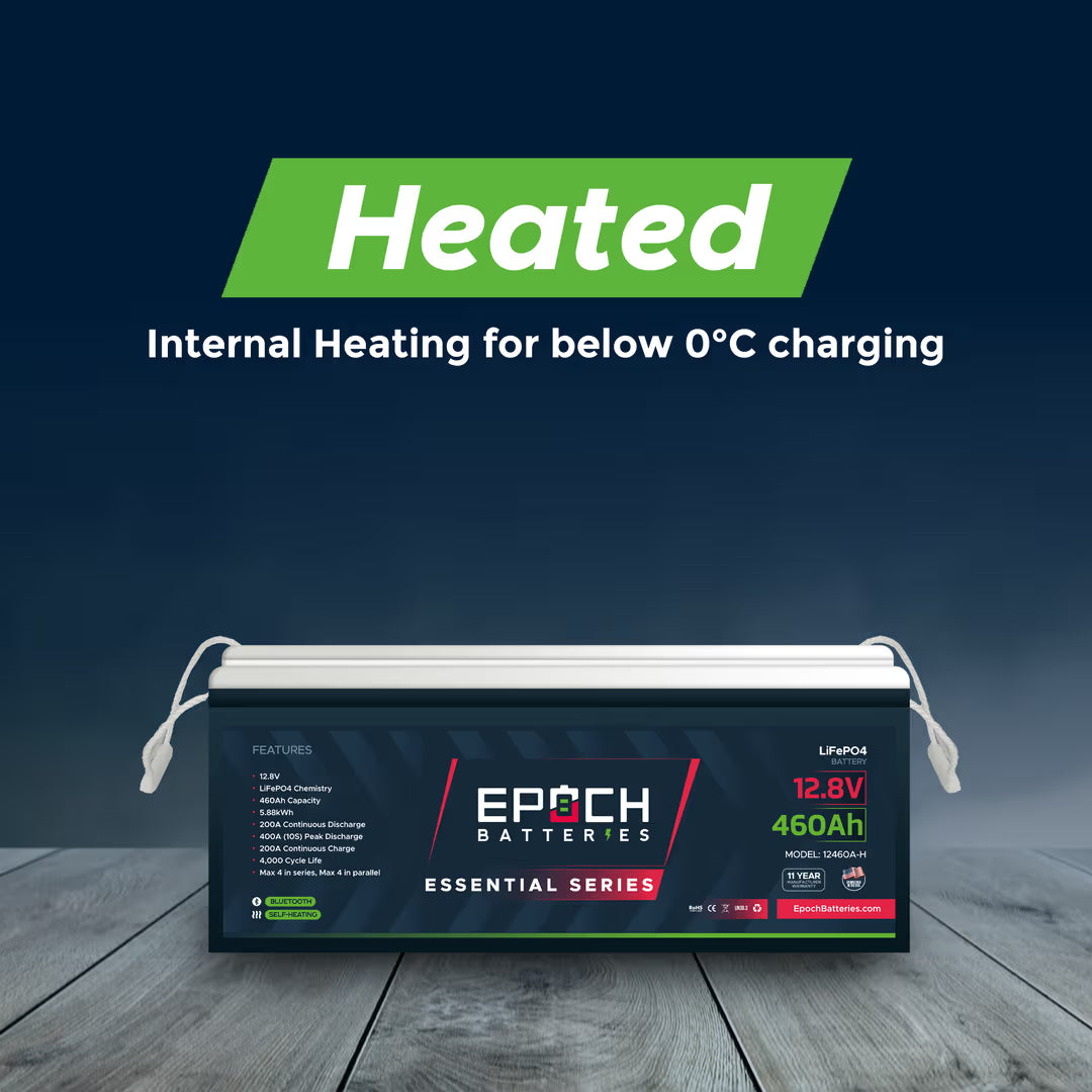 Epoch Batteries - 12460A-H - 12V 460Ah Bluetooth & Heated LiFePO4 Batt image 6