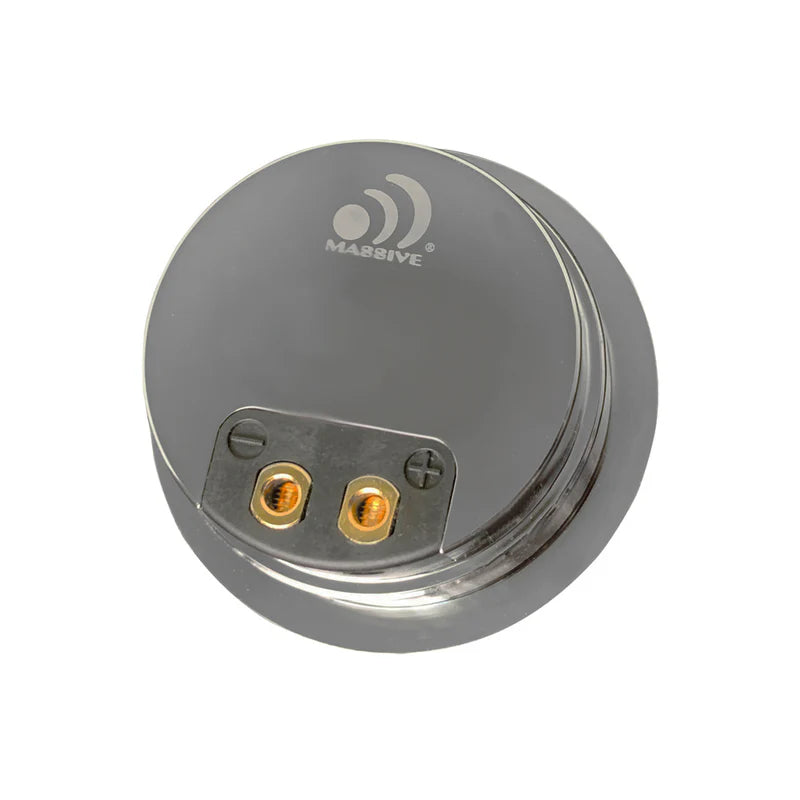 Massive Audio -CT1X - 100 Watts RMS Multi Mounting 25mm Silk Dome Chrome Tweeter image 2