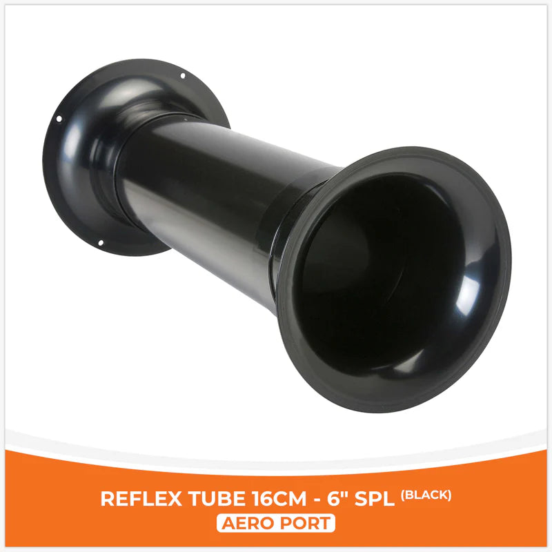 SP Audio - REFLEX TUBE 16CM SPL BLACK -Aero Port (UNIT PRICE) image 1