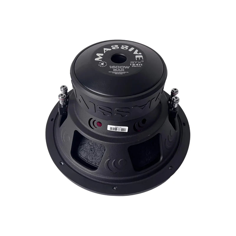 Massive Audio - GTX122H - 12" 800 Watts RMS Dual 2 Ohm Subwoofer image 2