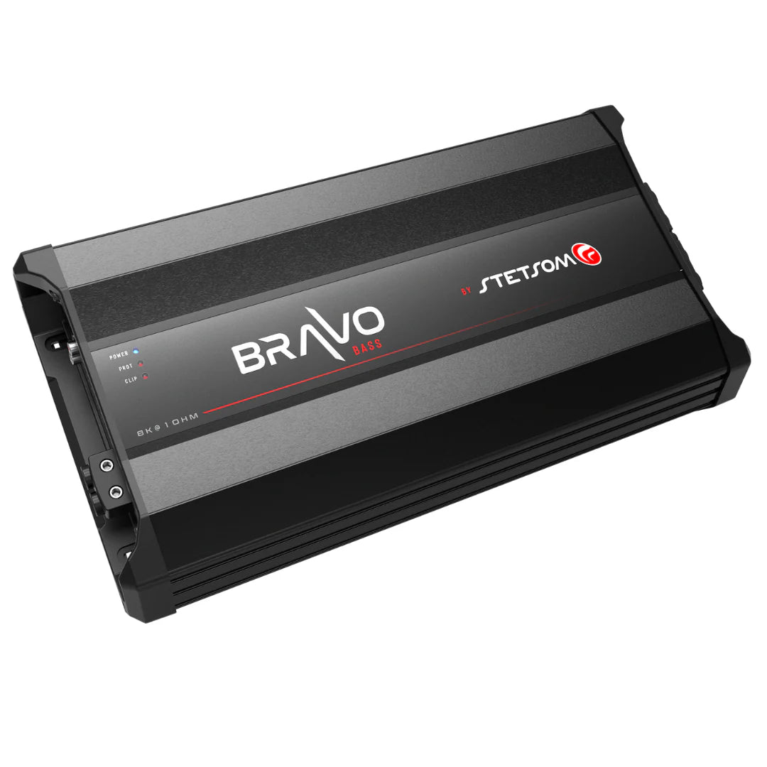 Stetsom - BRAVO BASS 8K - Digital Sub Amp Mono 1 Channel Class D 8000 Watts RMS image 1
