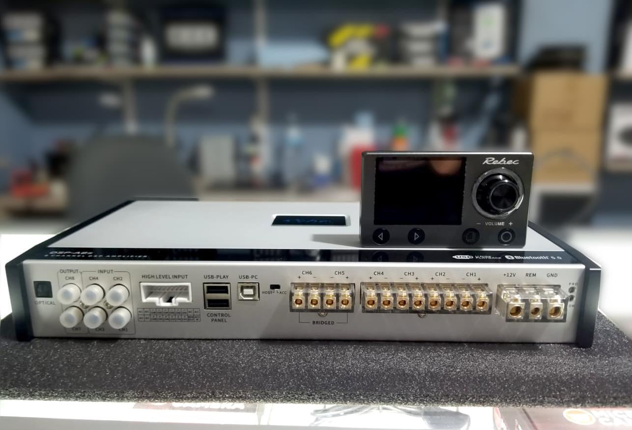 Rebec - A8S - 8ch DSP Amplifier image 1