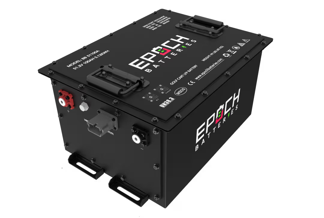 Epoch Batteries - 48V 105Ah -Lithium (LiFePO4) Golf Cart Battery Kit image 0