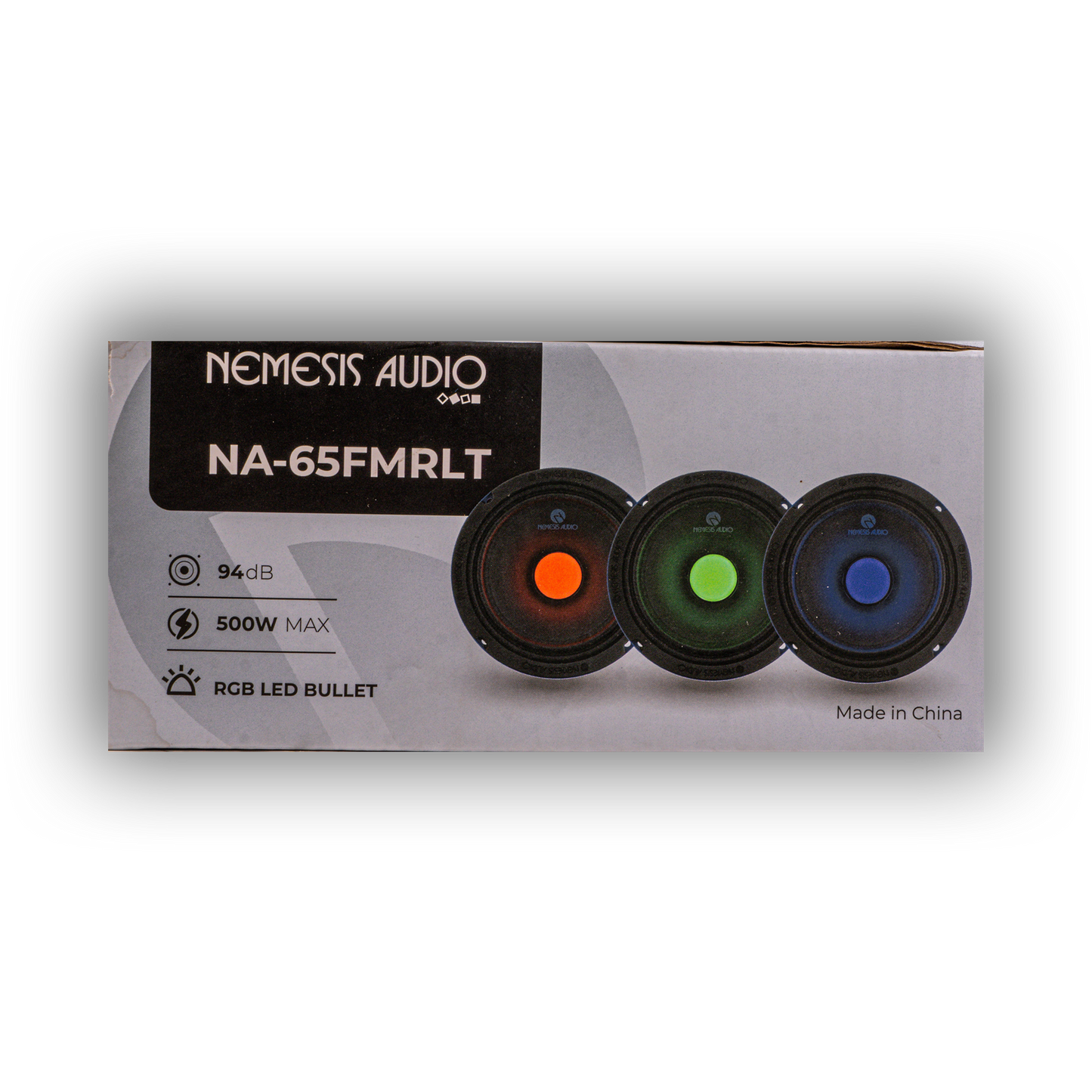 Nemesis Audio-NA-65FMRLT-6.5″ Mid LED Bullet 250W RMS 1.5″ Voice Coil 4-Ohm image 3