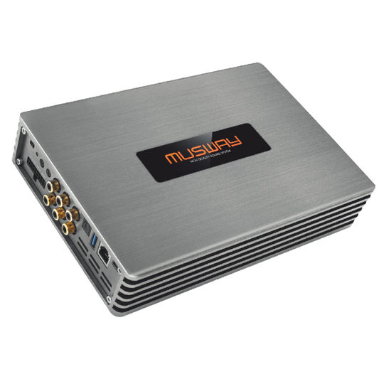 Musway - M6PRO - 6-Channel Full Range Class D Amplifier with 10-Channel Digital image 0