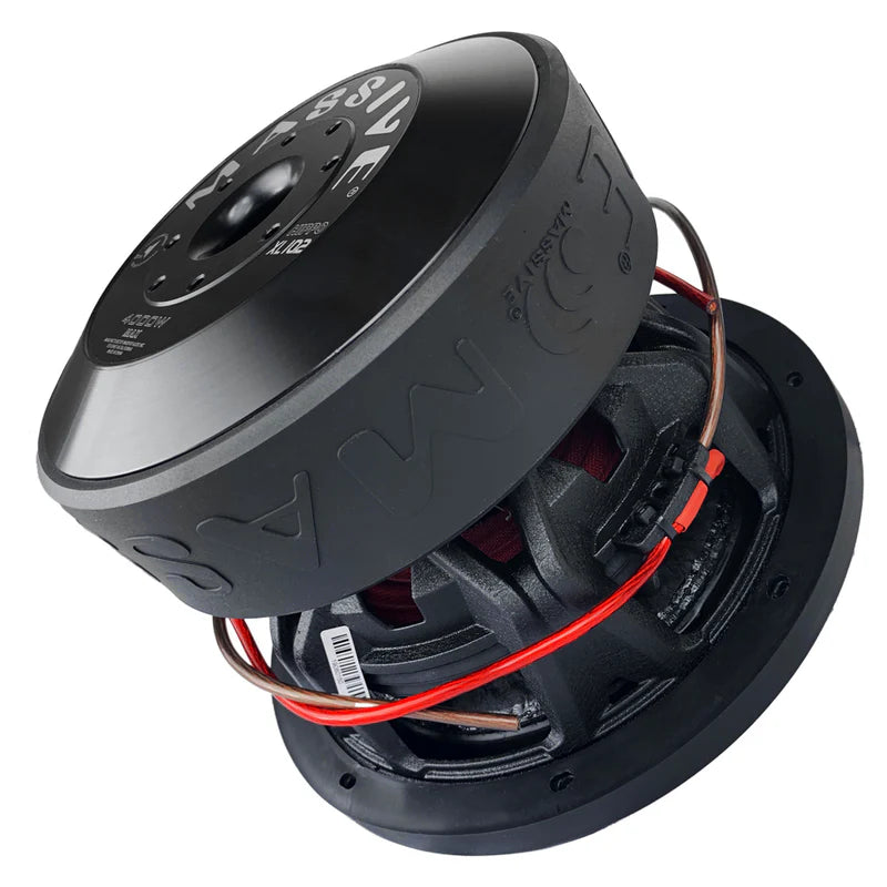 Massive Audio - HIPPOXL102 - 10" 2000 Watts RMS Dual 2 Ohm 3" V.C. Mega Sub image 6