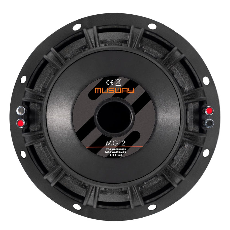 Musway - MG12 - 12" 700W RMS Subwoofer with Protection Grille Included image 2