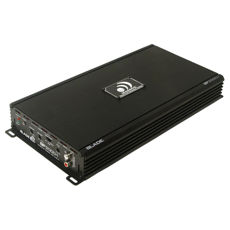 Massive Audio - BP2000.1 V2 - 1000 WATTS RMS X 1 @ 1 OHM DIGITAL MONO AMP image 3