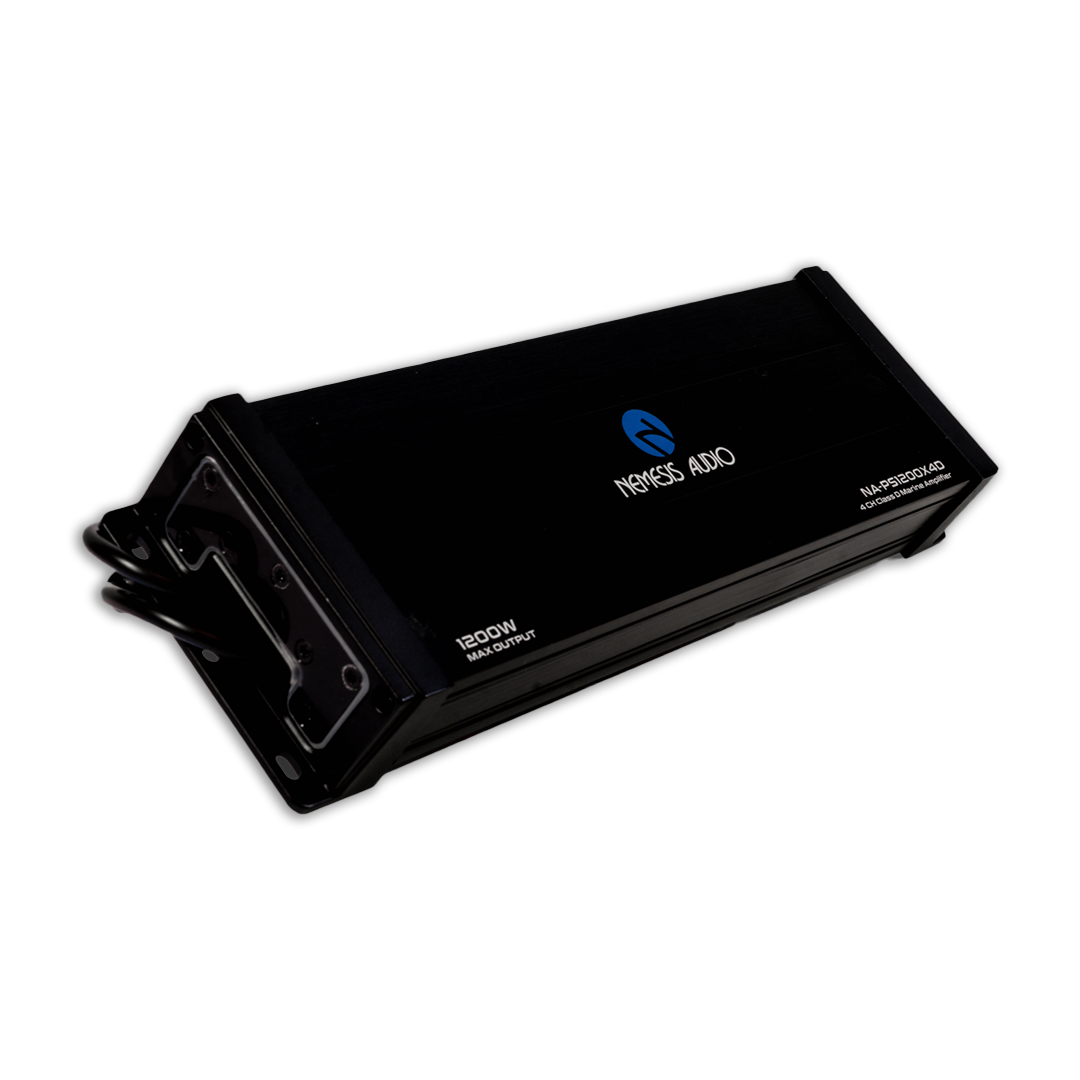 Nemesis Audio - NA-PS1200X4D - Class D 4-Ch Marine Powersports Amplifier 600w image 1