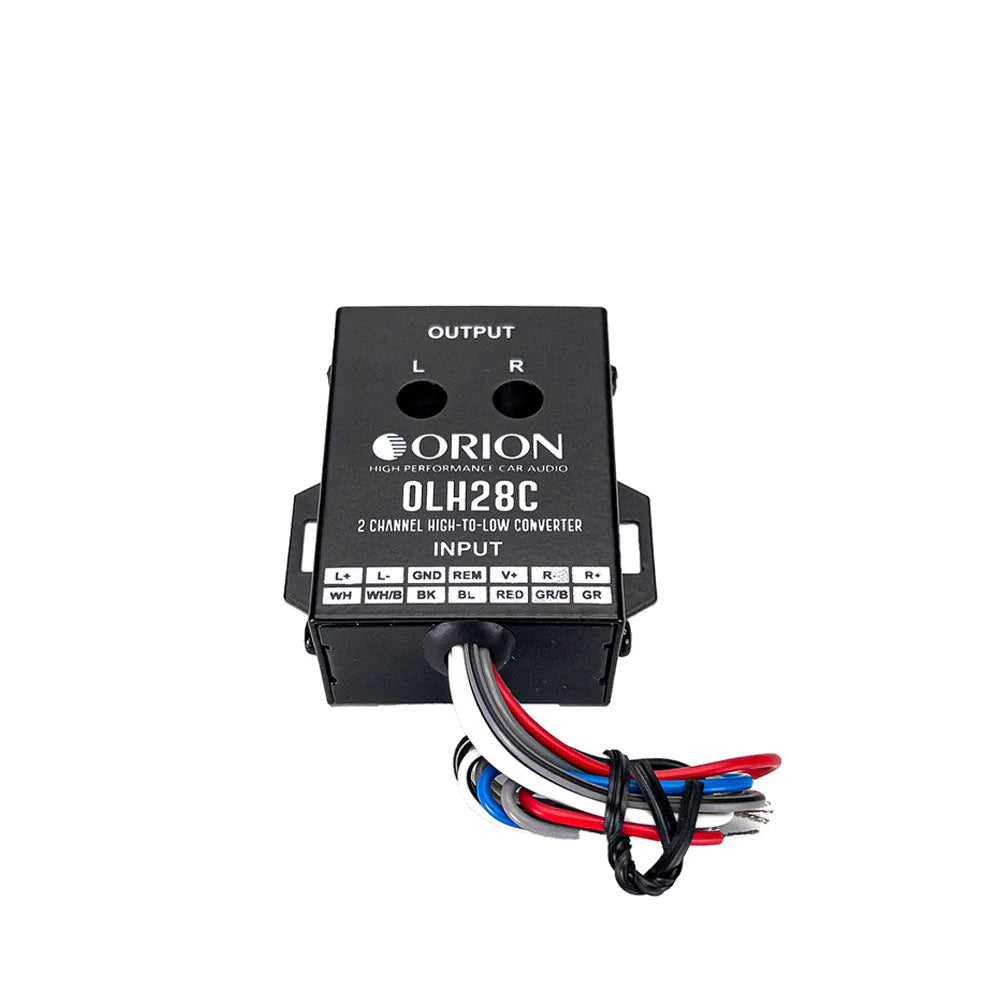 Orion - OLH28C - 2 Channel High to Low Built-In 12V Remote Level Converter image 4