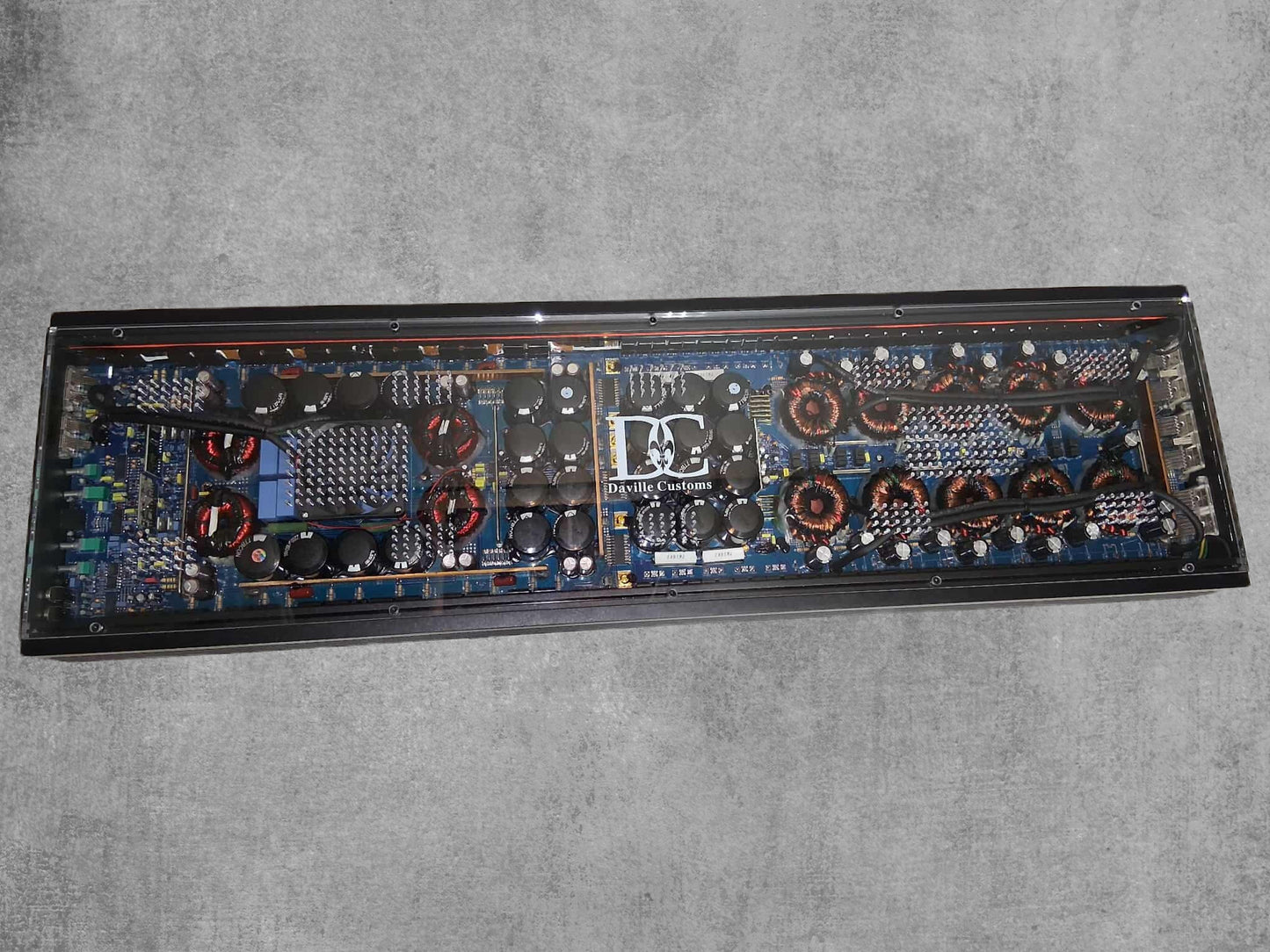 Daville Customs - DC-22000.1D - (Korean) 22K HIGH POWER CLASS D CAR AUDIO AMP image 1