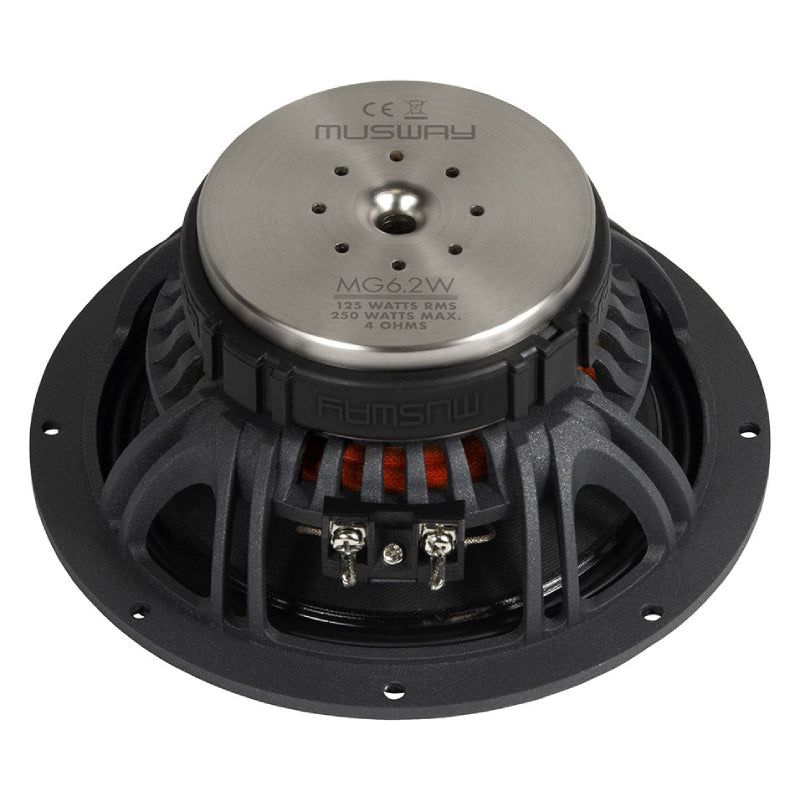 Musway - MG6.2A - 6.5" MG Series 125W RMS 4 Ohms, Active 2-way Component System image 1