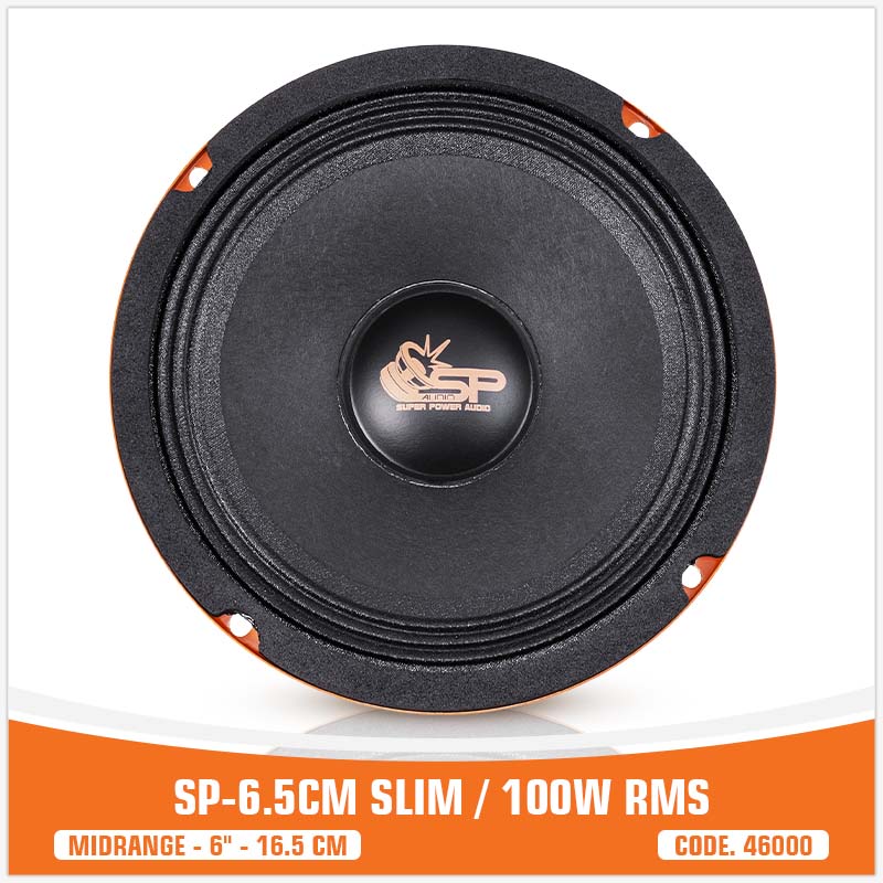SP Audio - SP 6.5CM SLIM MIDRANGE SUPER SLIM 6,5"/16,5CM 100W RMS image 2