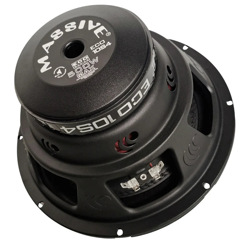 Massive Audio - ECO10S4 - 10" 250 WATTS RMS SINGLE 4 OHM SUBWOOFER image 2