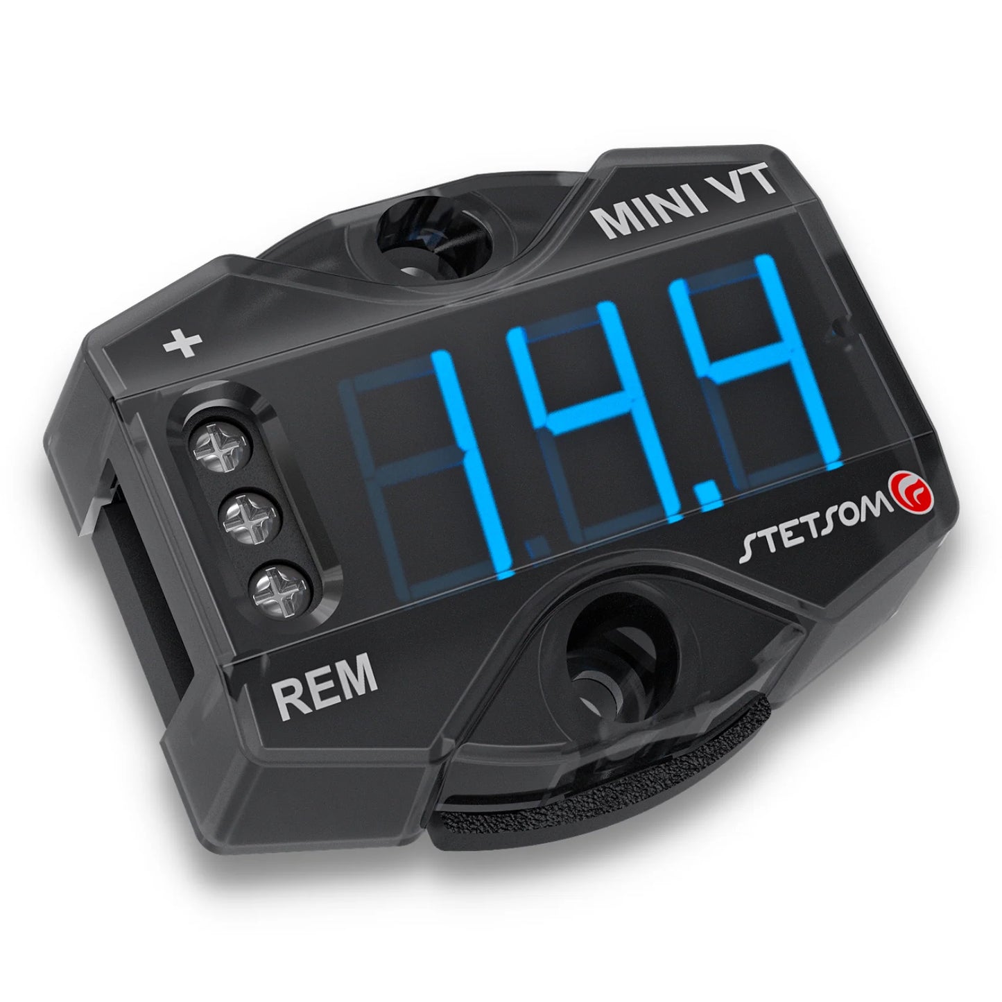 Stetsom MiniVT Digital Voltmeter Mini Automotive Battery VT Blue LED image 0