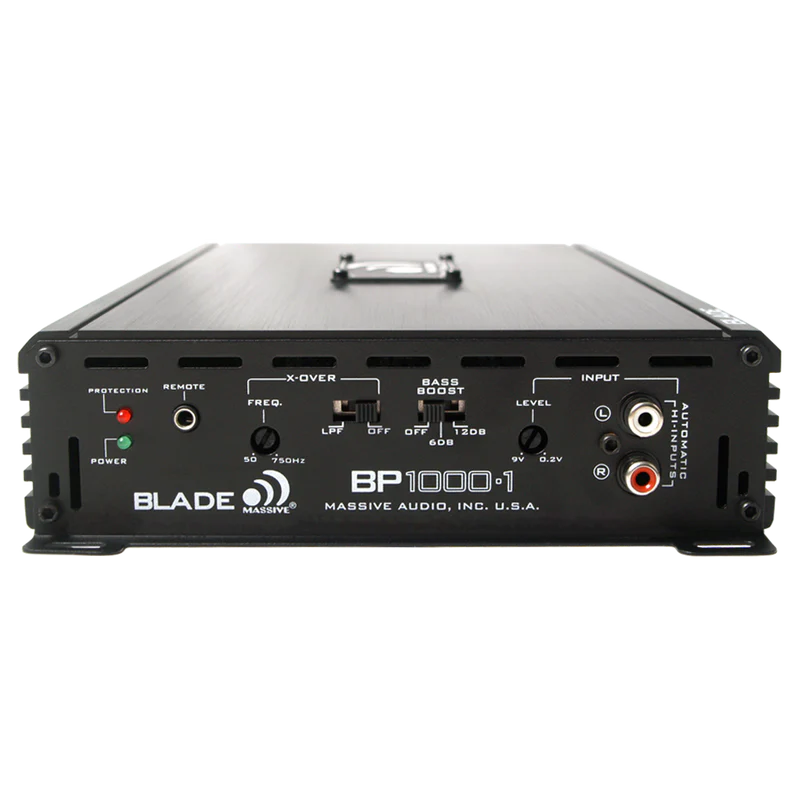 Massive Audio - BP1000.1 V2 - 455 Watts RMS @ 2 Ohm Full Range Mono Amp image 2