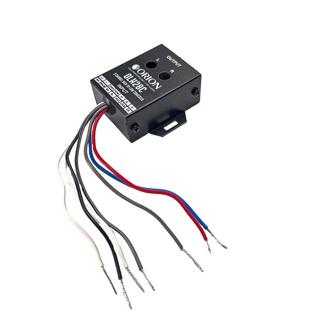 Orion - OLH28C - 2 Channel High to Low Built-In 12V Remote Level Converter image 3