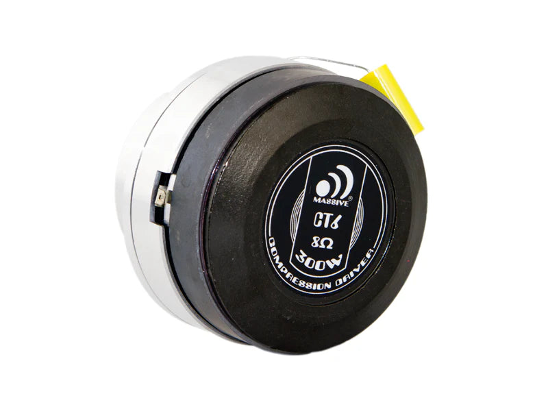 Massive Audio - CT6 - 60 Watts RMS 8 Ohm 25.5mm Super Bullet Titanium Tweeter image 1