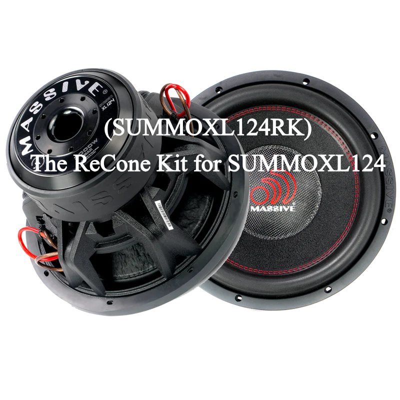 Massive Audio - SUMMOXL124RK - Recone kit for the SUMMOXL124 image 0