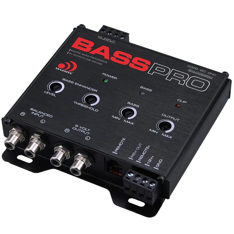 Massive Audio - BASSPRO - OEM Digital Bass Restoration Processor with 9v output image 2