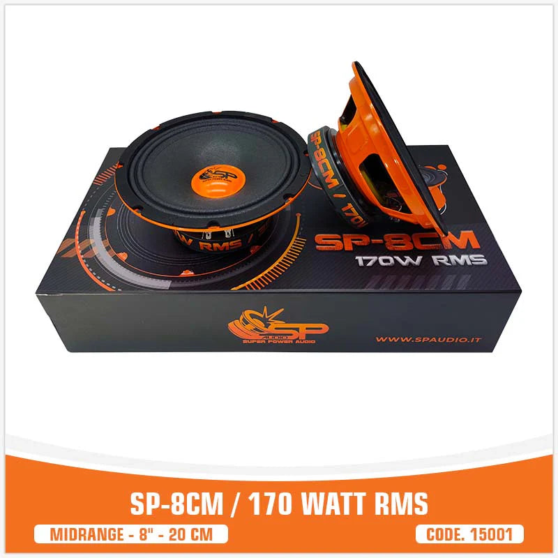 SP Audio - SP 8CM MIDRANGE BEST SELLER 8"/20CM 150W RMS image 1