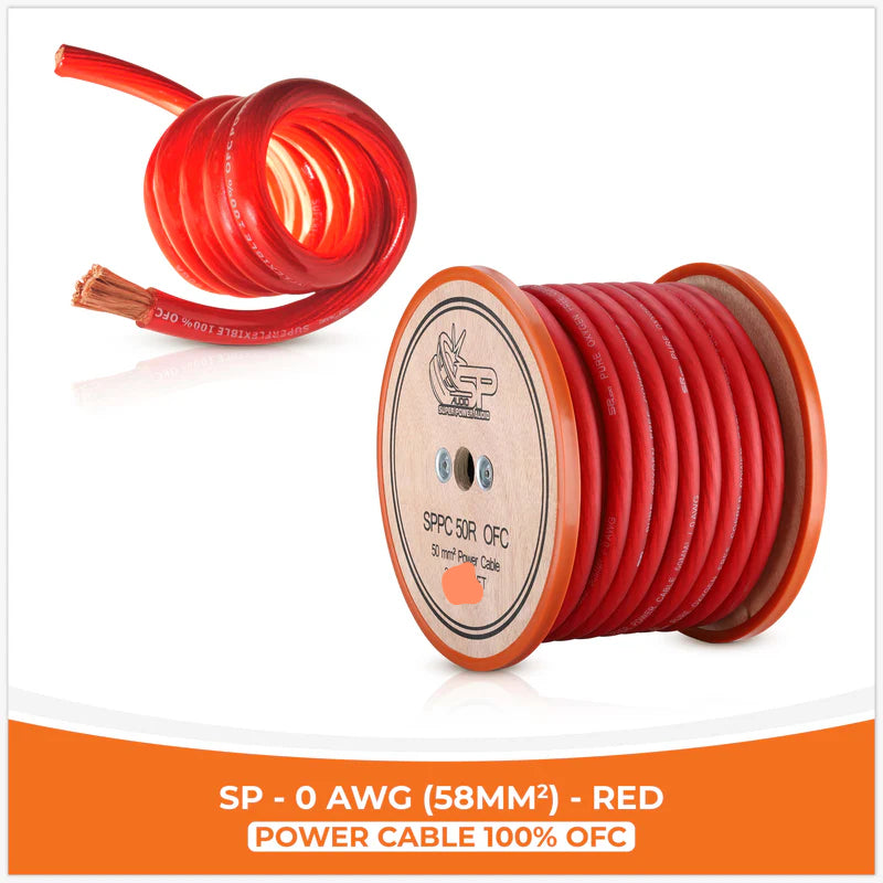 SP Audio -SP 0GA RED 100% OFC (15M/SPOOL) image 2