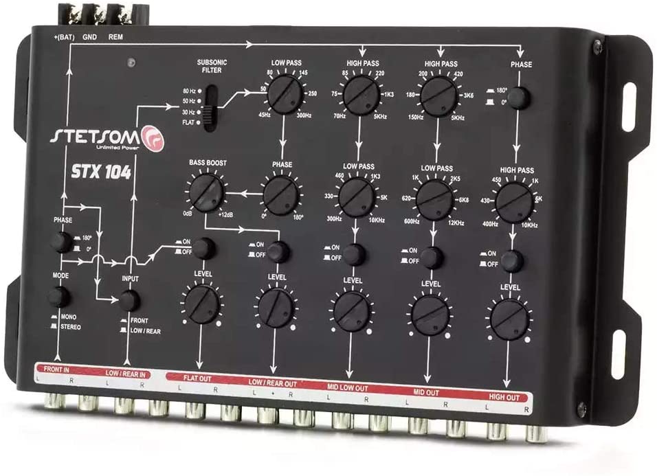 Stetsom - STX 104 Digital Audio Crossover 5 Channels image 1