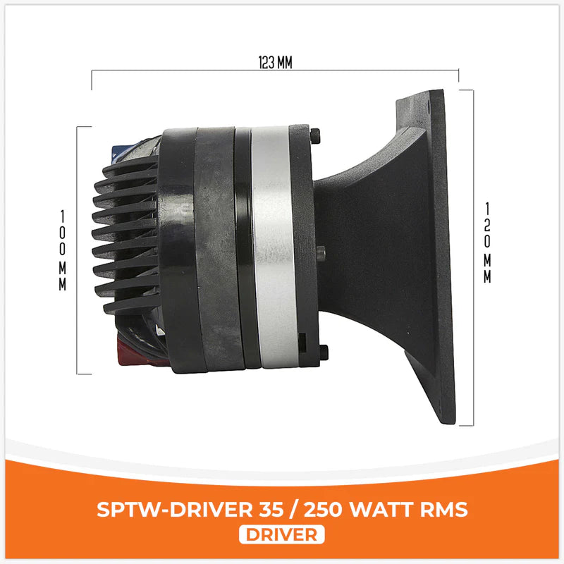 SP Audio - SP DRIVER 35 COMPLETE DRIVER WITH HORN 150W RMS (UNIT PRICE) image 4