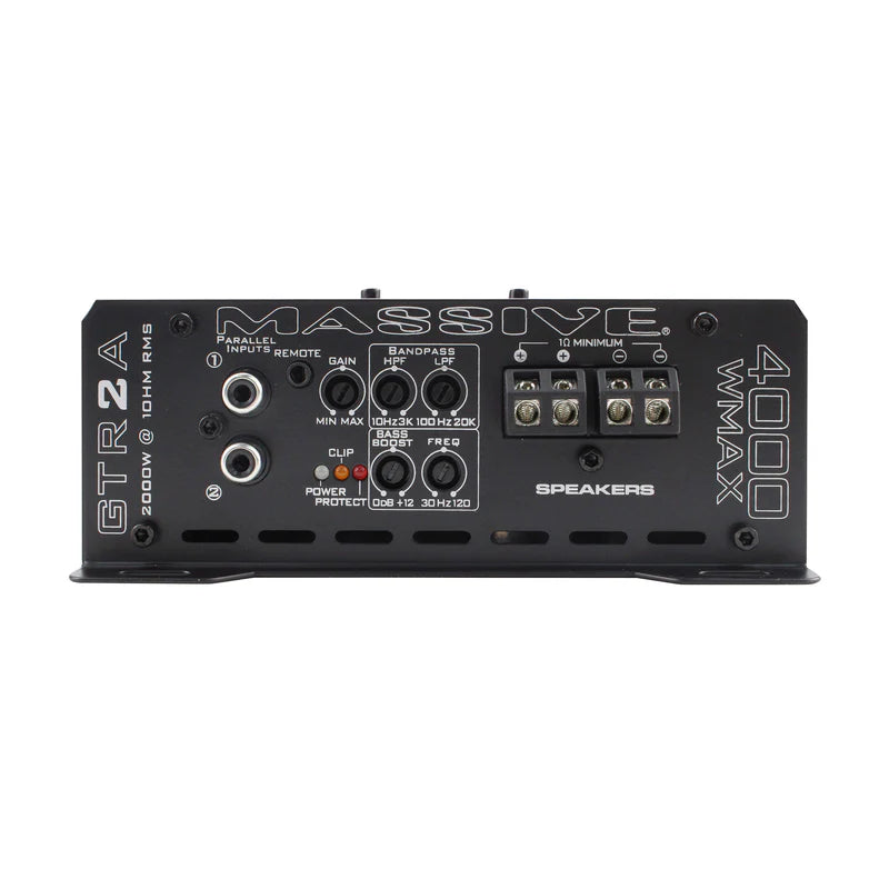 Massive Audio - GTR2A - 2030 Watt RMS @ 1 Ohm Mono Block Amp image 2