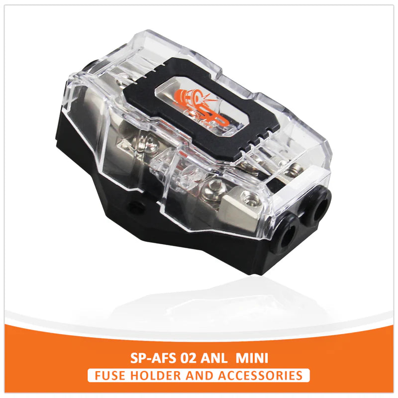 SP Audio - SP AFS 02 - FUSEHOLDER MINI ANL 1x0Ga IN + 2x4 GA OUT image 2